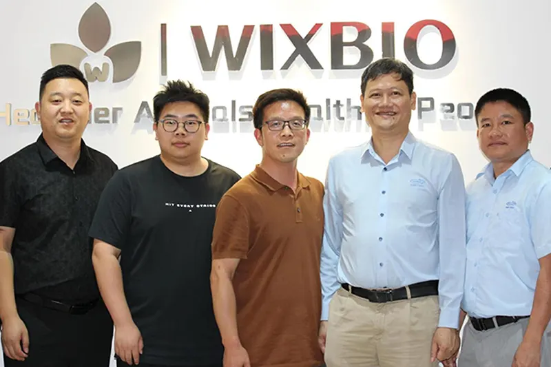 president of cnc vietnam visited wixbio2