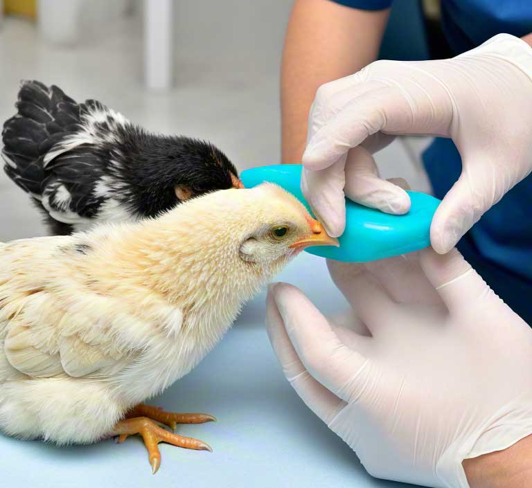 infectious disease treatment for young chickens